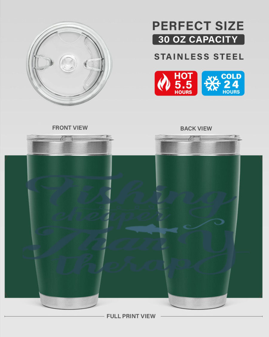 Fishing cheaper 151# Tumbler, 20oz double wall vacuum stainless steel with copper lining, featuring a drink-thru lid.