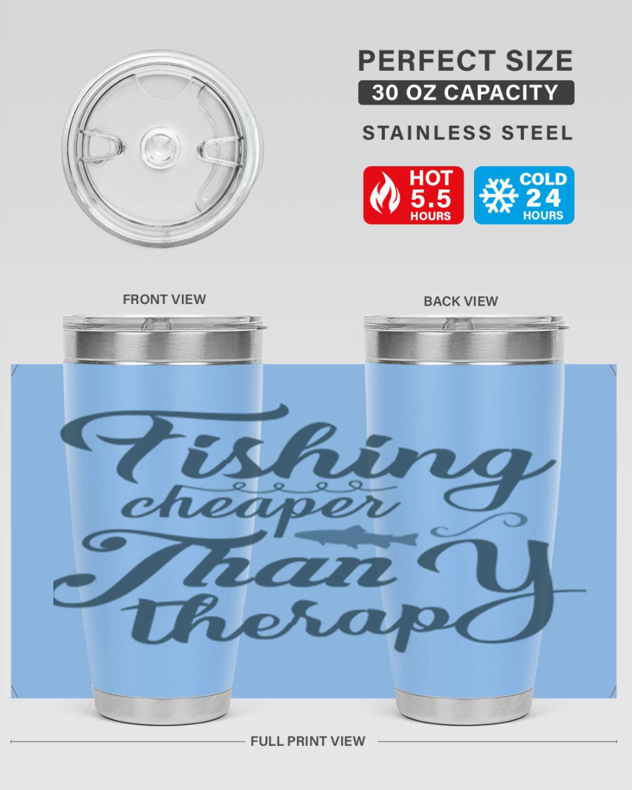 Fishing cheaper 151# Tumbler, 20oz double wall vacuum stainless steel with copper lining, featuring a drink-thru lid.