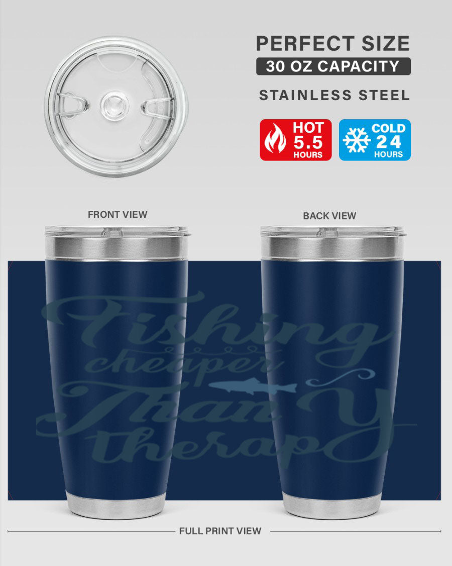 Fishing cheaper 151# Tumbler, 20oz double wall vacuum stainless steel with copper lining, featuring a drink-thru lid.