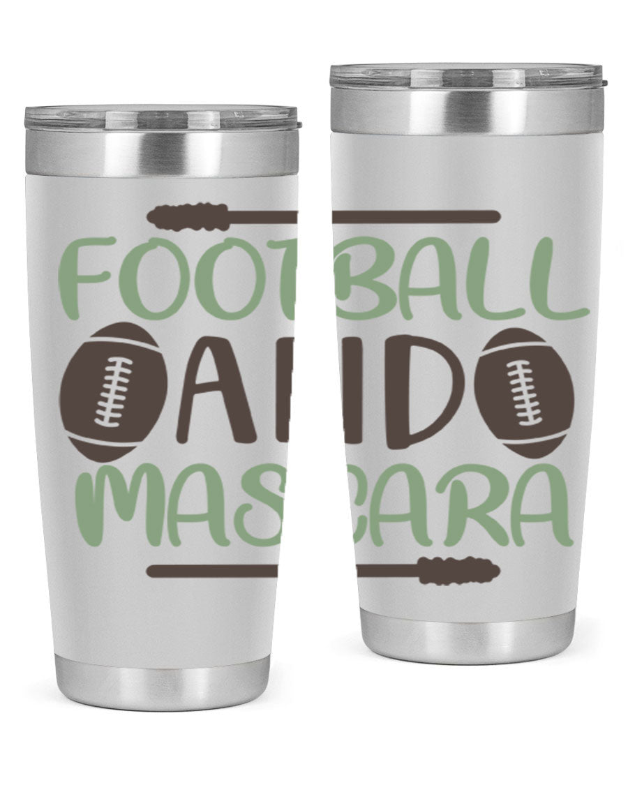 Football and Mascara 90# Cotton Tank top featuring a stylish design for football fans, made from soft and breathable cotton fabric.