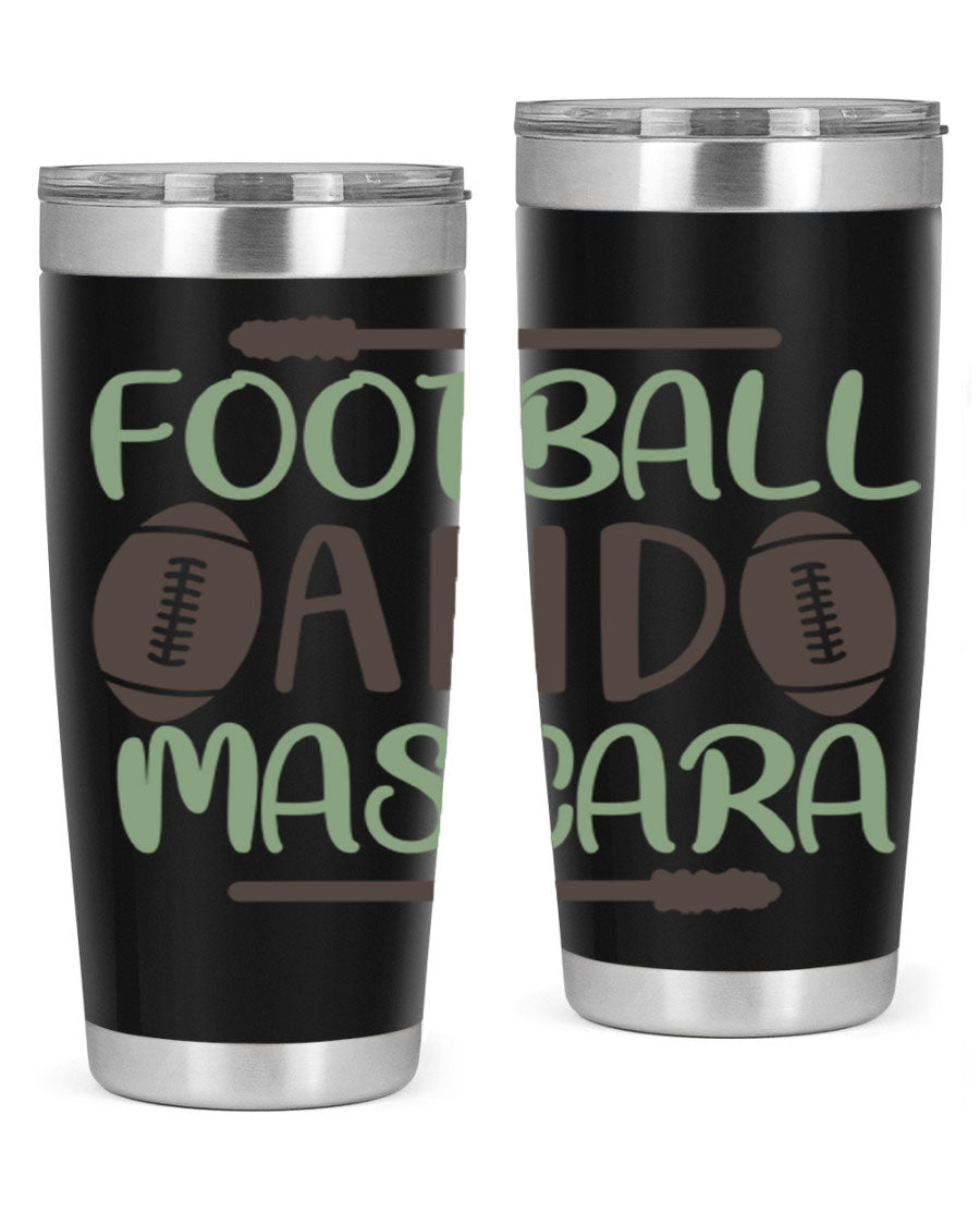 Football and Mascara 90# Cotton Tank top featuring a stylish design for football fans, made from soft and breathable cotton fabric.