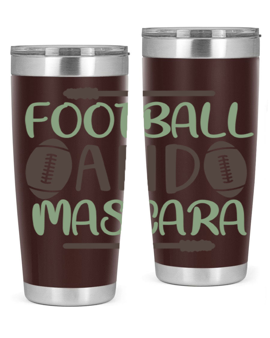 Football and Mascara 90# Cotton Tank top featuring a stylish design for football fans, made from soft and breathable cotton fabric.