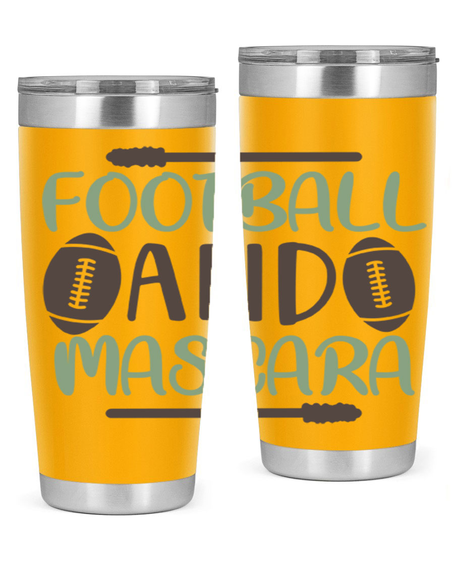 Football and Mascara 90# Cotton Tank top featuring a stylish design for football fans, made from soft and breathable cotton fabric.