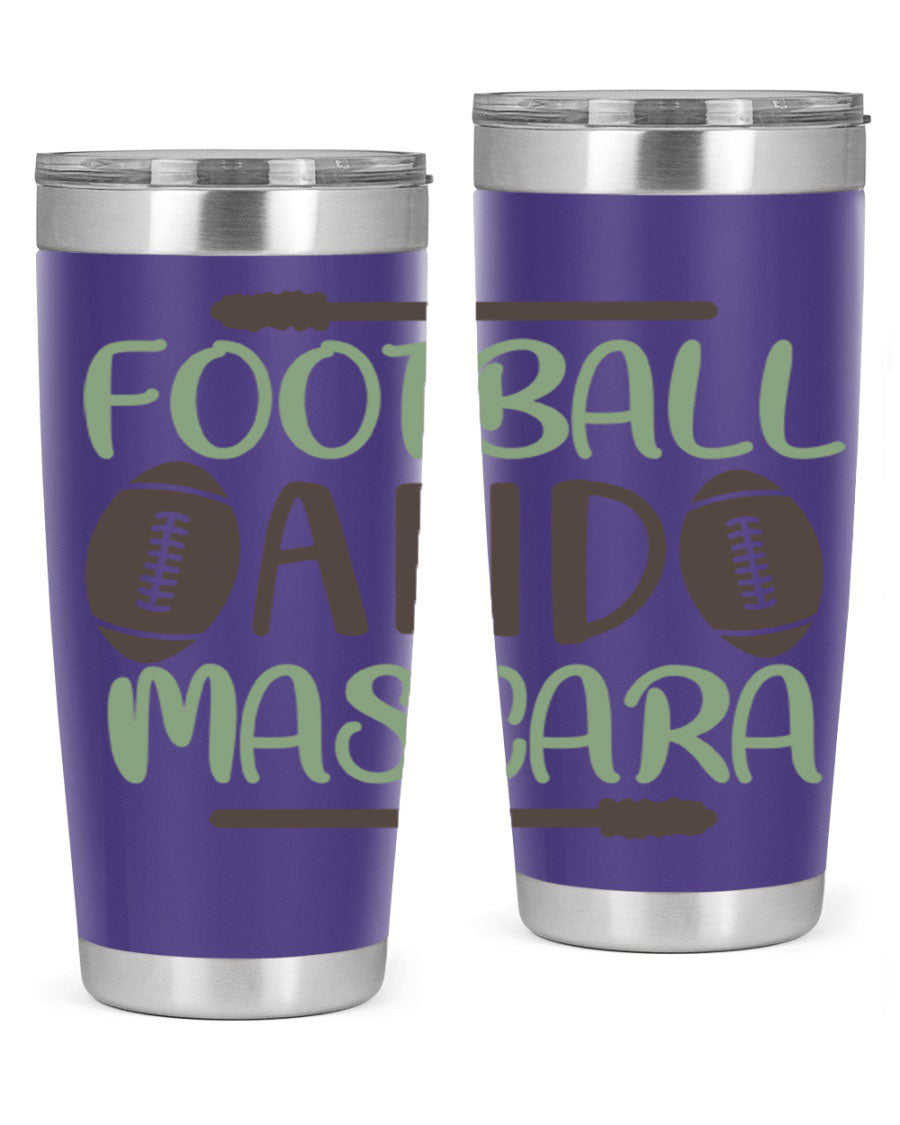 Football and Mascara 90# Cotton Tank top featuring a stylish design for football fans, made from soft and breathable cotton fabric.