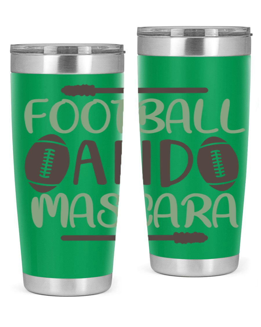 Football and Mascara 90# Cotton Tank top featuring a stylish design for football fans, made from soft and breathable cotton fabric.