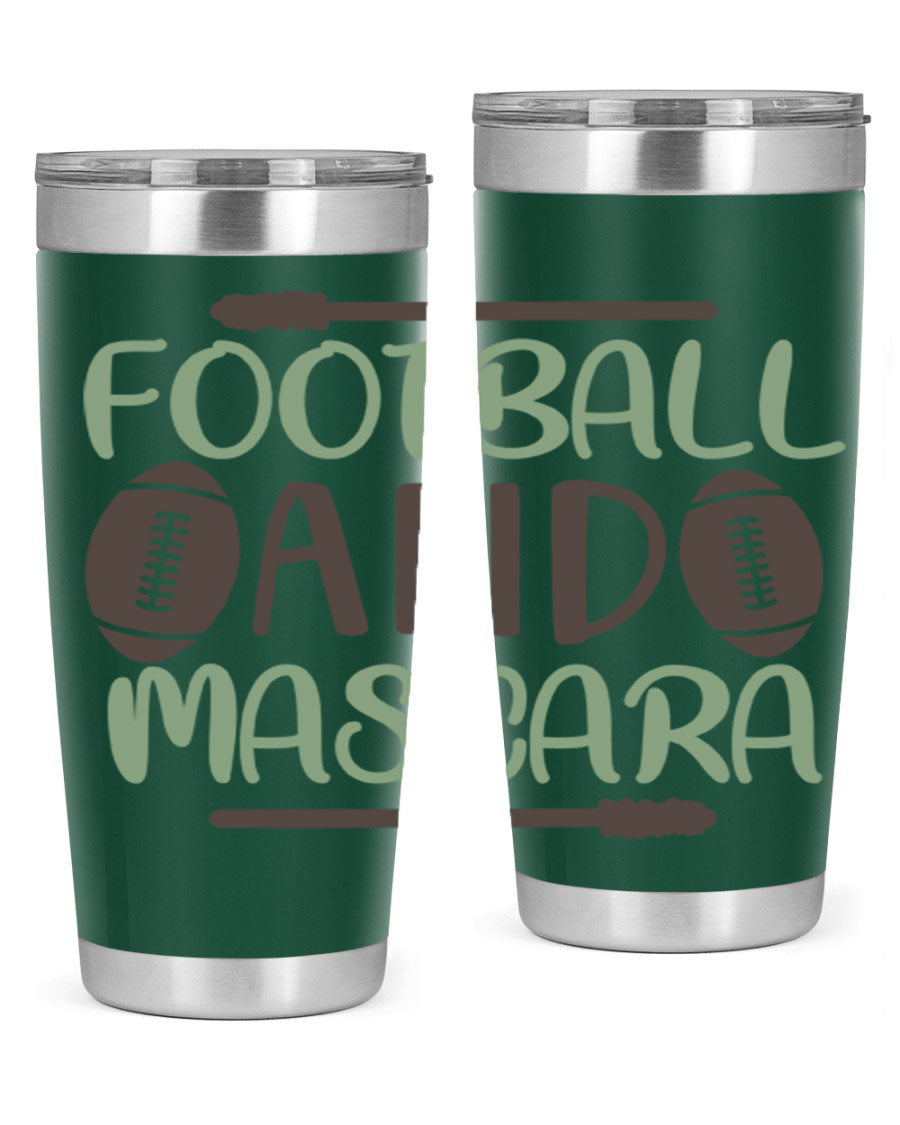 Football and Mascara 90# Cotton Tank top featuring a stylish design for football fans, made from soft and breathable cotton fabric.