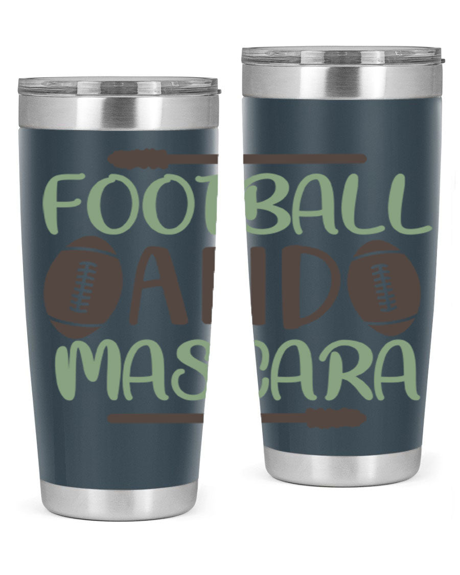 Football and Mascara 90# Cotton Tank top featuring a stylish design for football fans, made from soft and breathable cotton fabric.