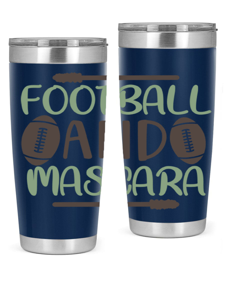 Football and Mascara 90# Cotton Tank top featuring a stylish design for football fans, made from soft and breathable cotton fabric.