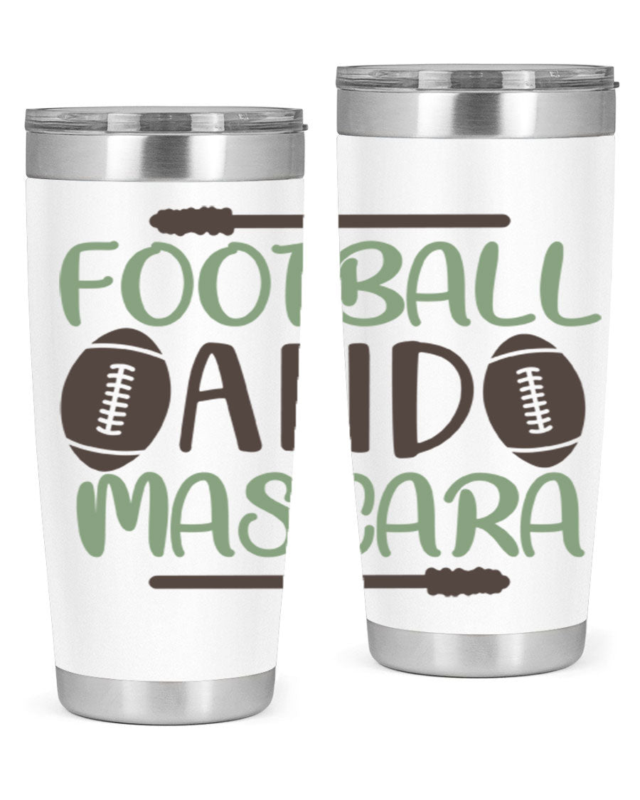 Football and Mascara 90# Cotton Tank top featuring a stylish design for football fans, made from soft and breathable cotton fabric.