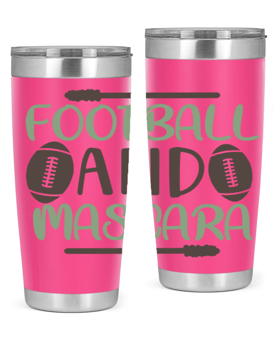 Football and Mascara 90# Cotton Tank top featuring a stylish design for football fans, made from soft and breathable cotton fabric.