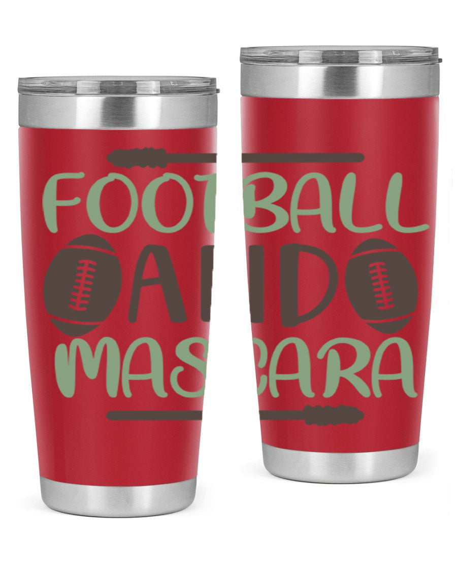 Football and Mascara 90# Cotton Tank top featuring a stylish design for football fans, made from soft and breathable cotton fabric.