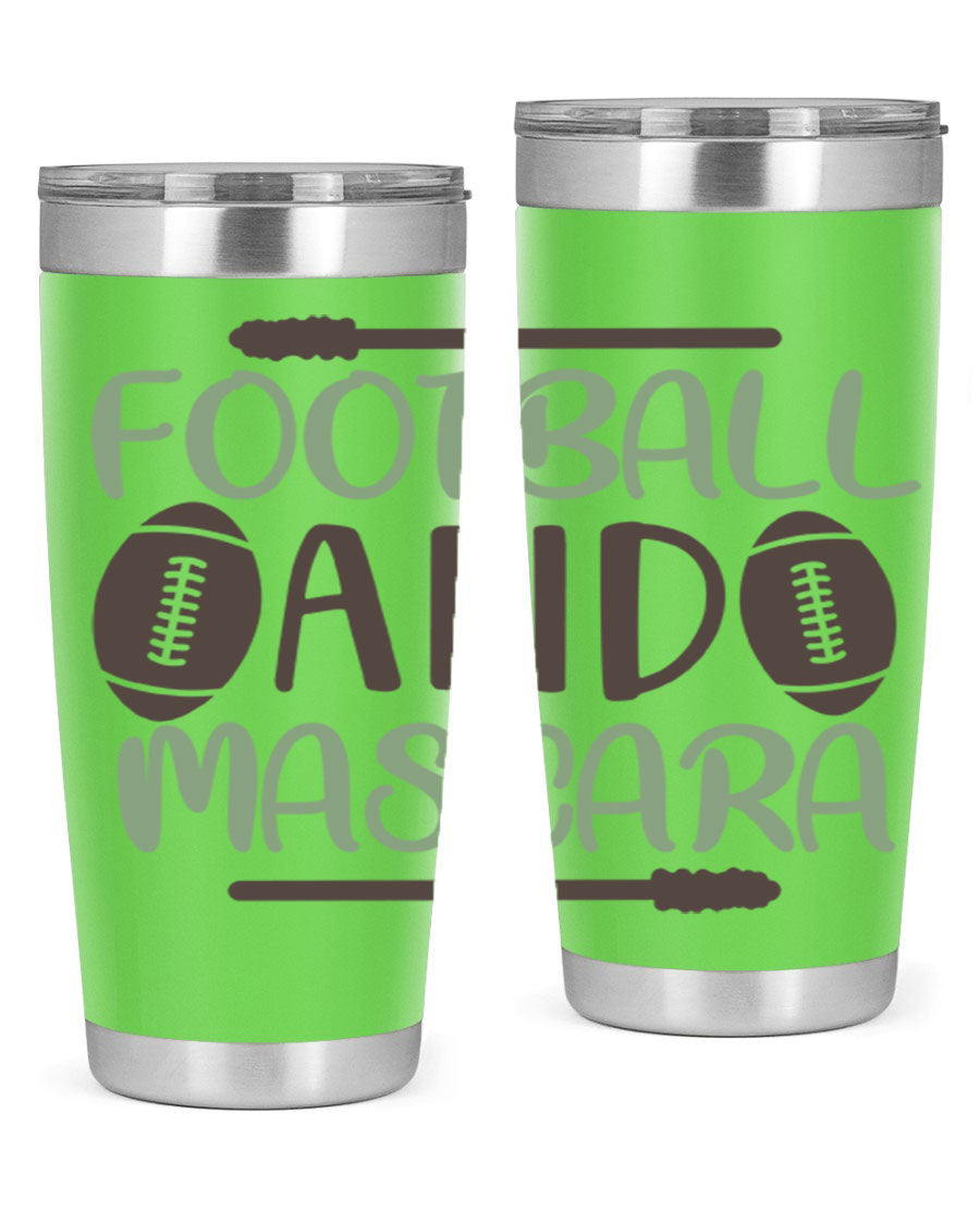 Football and Mascara 90# Cotton Tank top featuring a stylish design for football fans, made from soft and breathable cotton fabric.