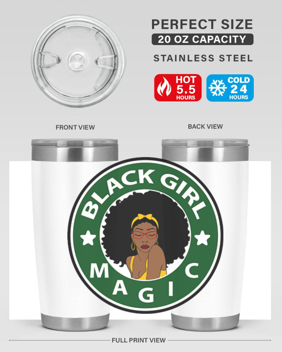 Front 37# Tumbler in stainless steel with a sleek design, showcasing its double wall vacuum insulation and drink-thru lid.