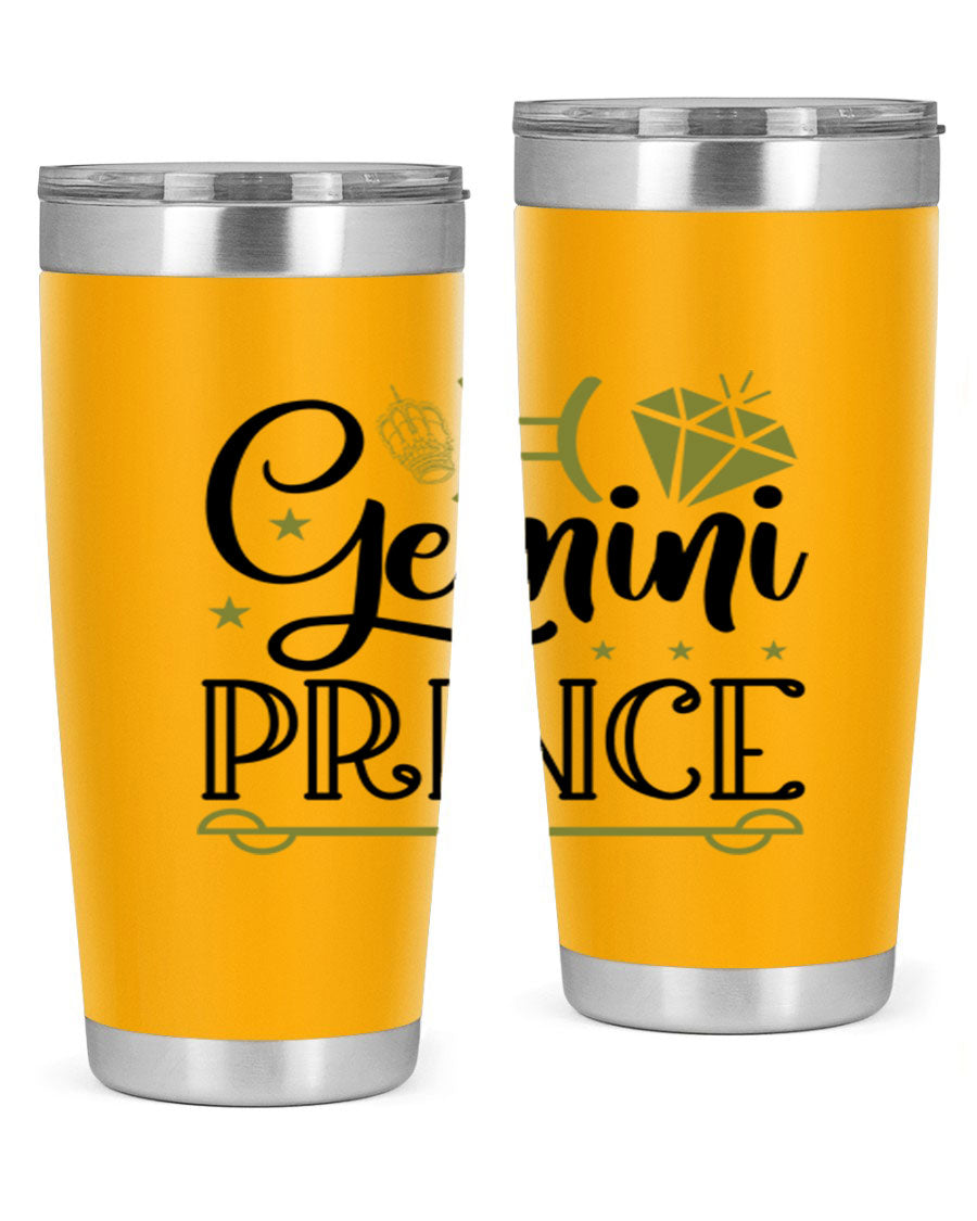 Gemini Prince 229# Tumbler, a stylish 20oz stainless steel tumbler with a drink-thru lid, perfect for hot and cold beverages.