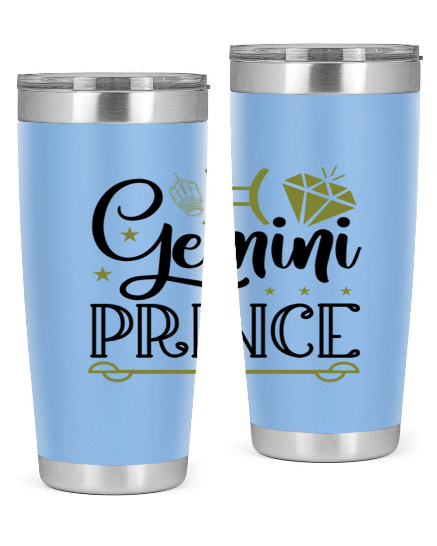 Gemini Prince 229# Tumbler, a stylish 20oz stainless steel tumbler with a drink-thru lid, perfect for hot and cold beverages.