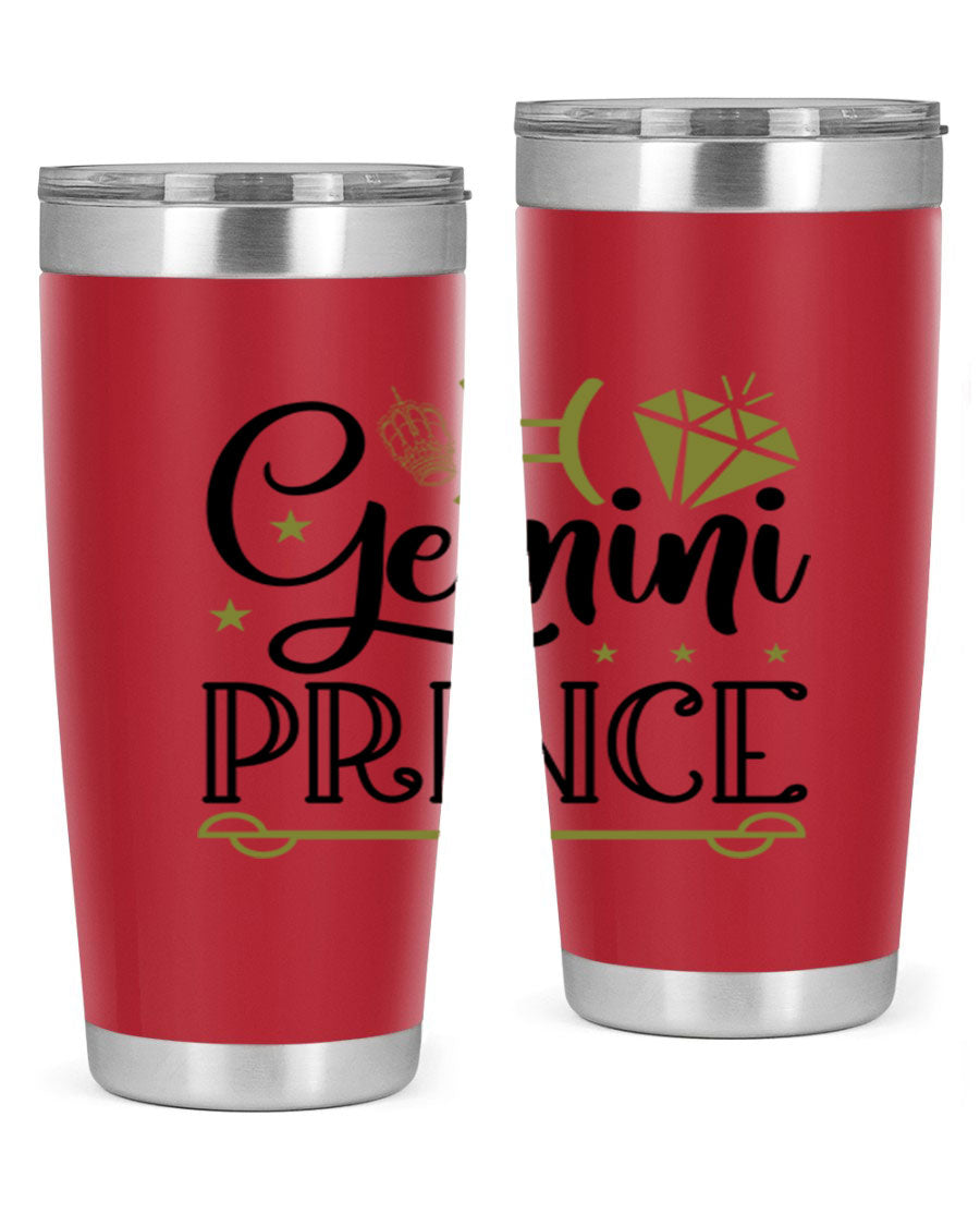 Gemini Prince 229# Tumbler, a stylish 20oz stainless steel tumbler with a drink-thru lid, perfect for hot and cold beverages.