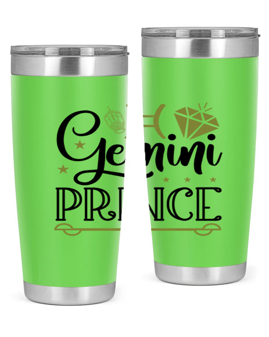 Gemini Prince 229# Tumbler, a stylish 20oz stainless steel tumbler with a drink-thru lid, perfect for hot and cold beverages.