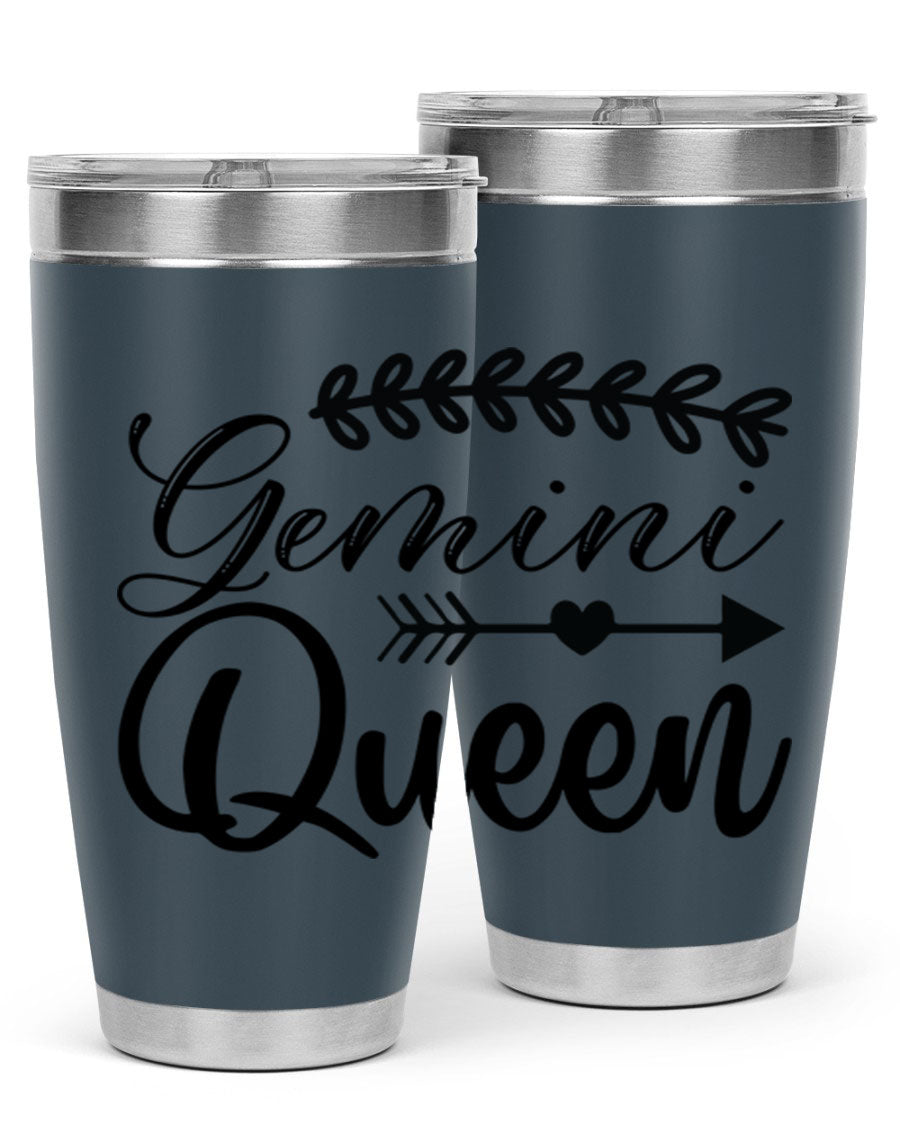 Gemini Queen 232# Tumbler in stainless steel with a stylish design, perfect for keeping drinks hot or cold.