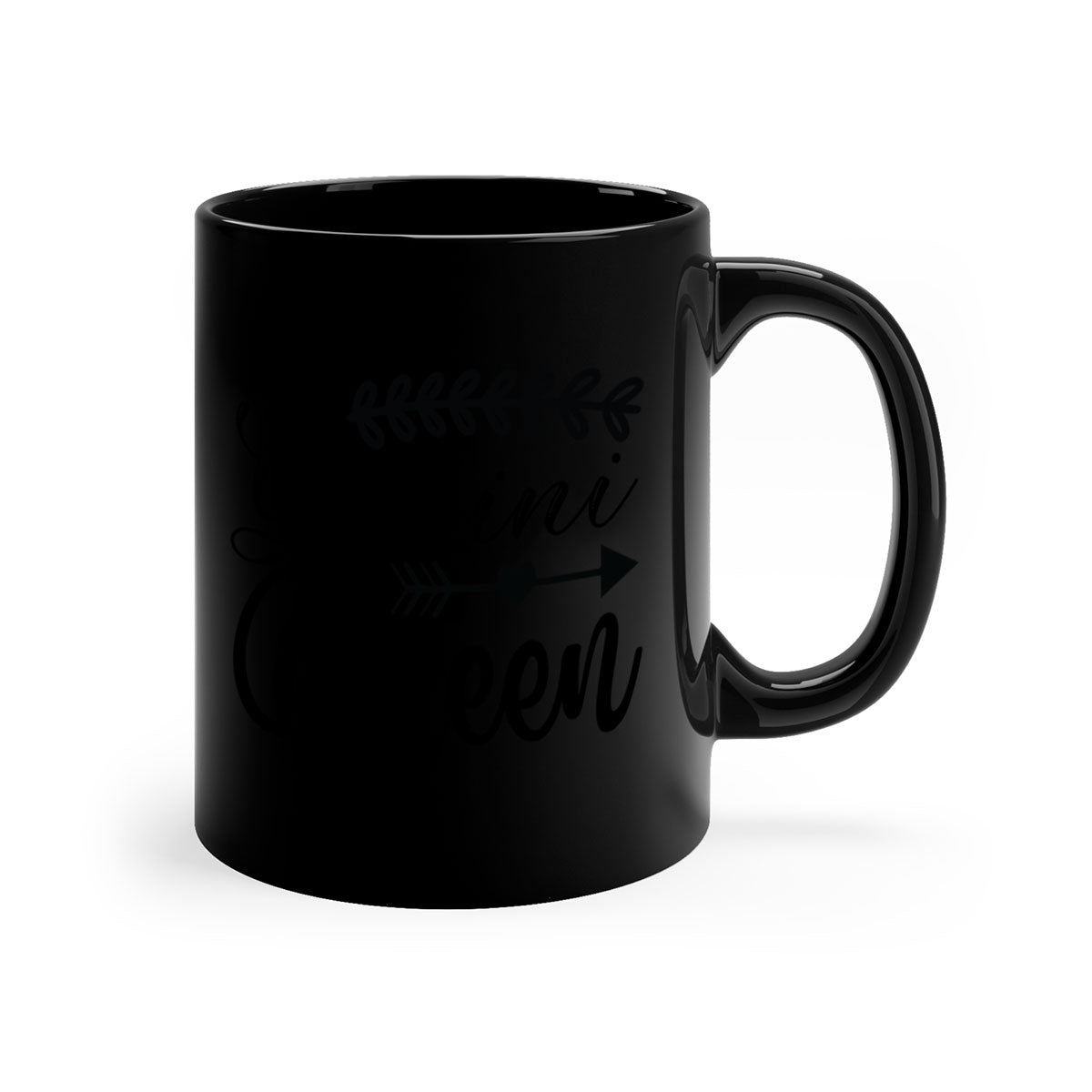 Gemini queen 232# Mug with colorful handle and glossy finish, available in multiple colors and sizes.