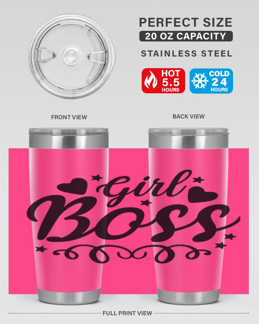 Girl Boss 96# Cotton Tank top featuring a stylish design, made from soft cotton fabric, perfect for casual wear.