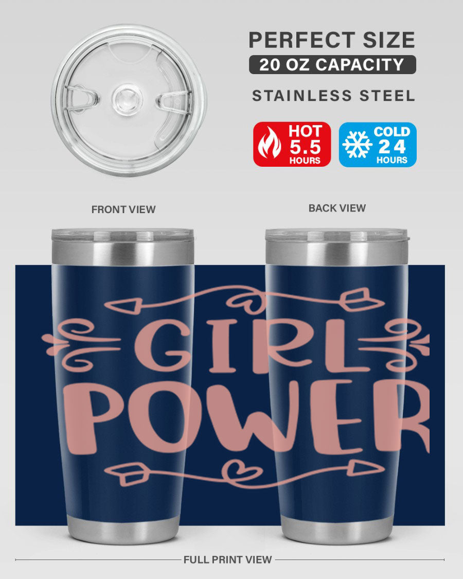Girl Power 98# Cotton Tank featuring a bold graphic print, made from soft and breathable cotton fabric, perfect for casual wear.