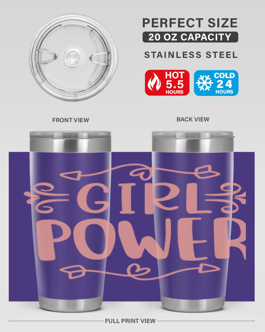 Girl Power 98# Cotton Tank featuring a bold graphic print, made from soft and breathable cotton fabric, perfect for casual wear.