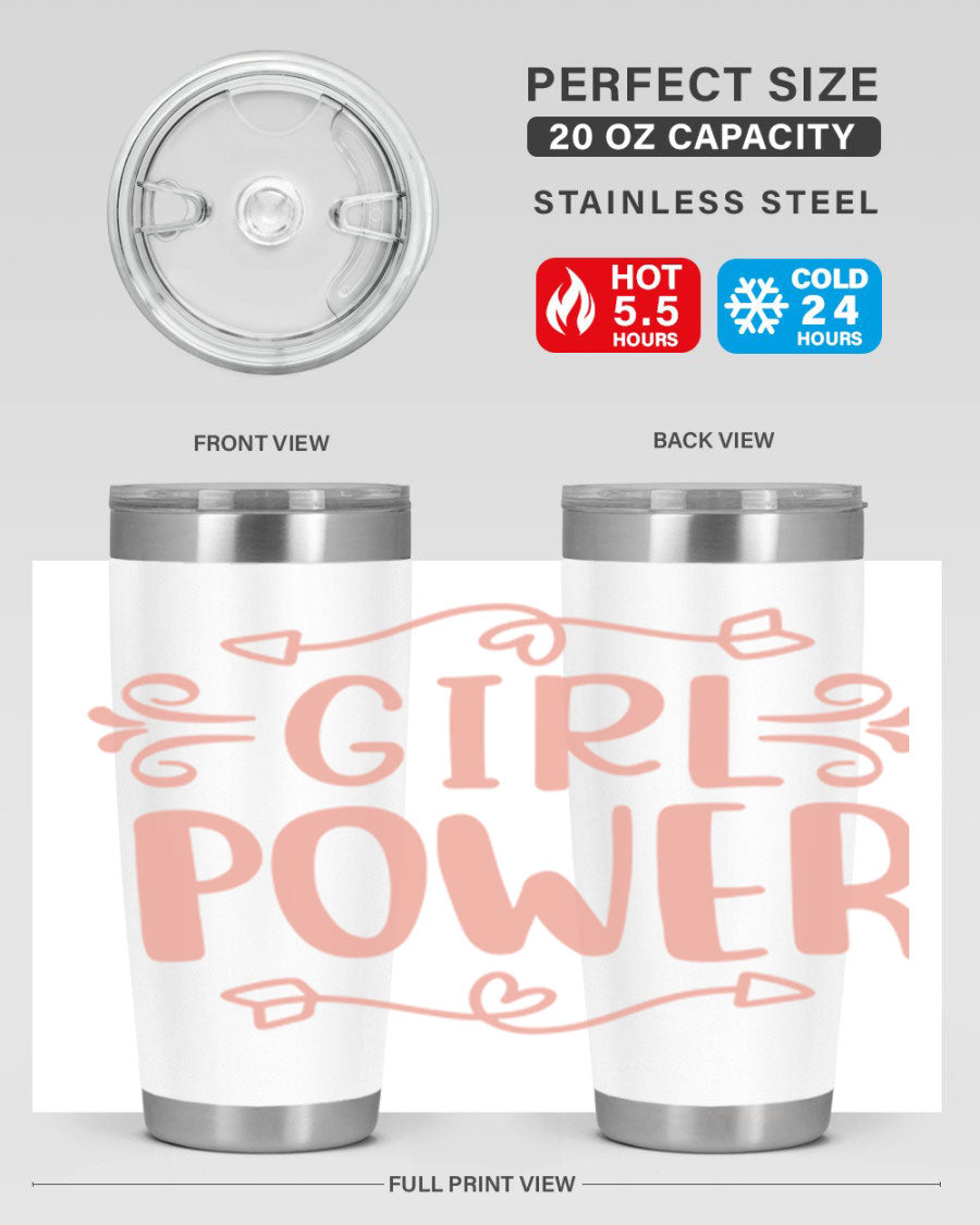 Girl Power 98# Cotton Tank featuring a bold graphic print, made from soft and breathable cotton fabric, perfect for casual wear.