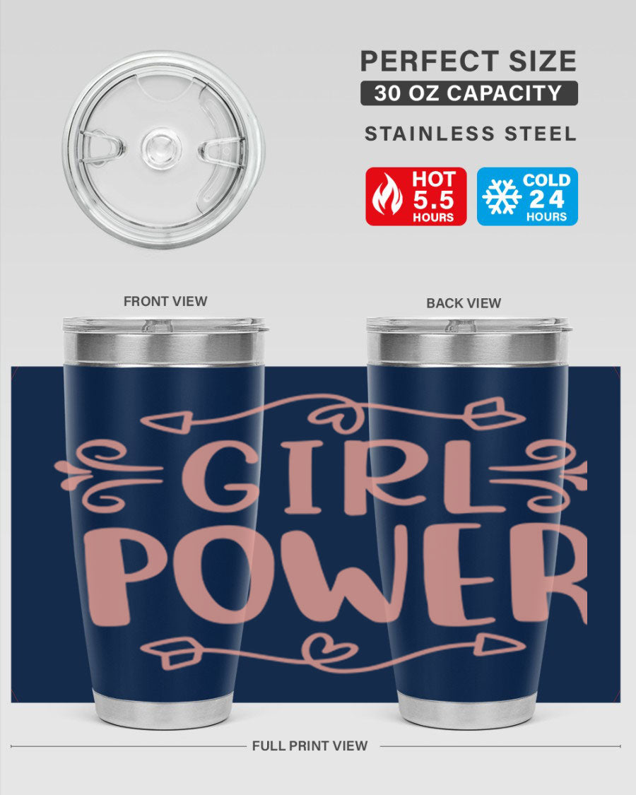 Girl Power 98# Cotton Tank featuring a bold graphic print, made from soft and breathable cotton fabric, perfect for casual wear.