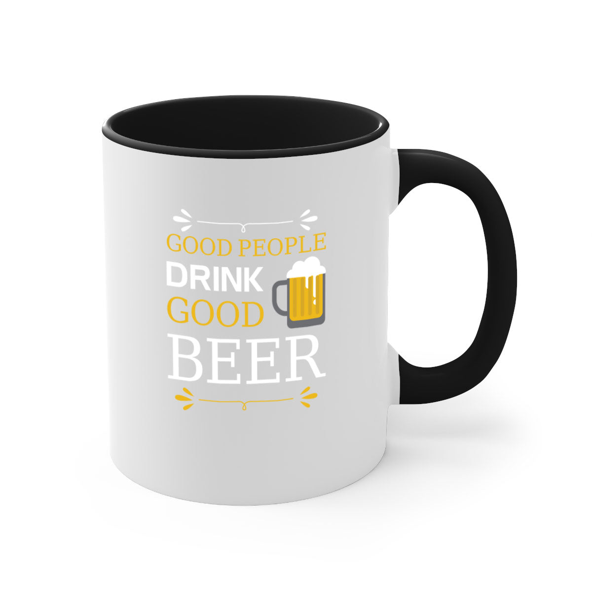 Good People Drink 87# Mug in five vibrant colors with a glossy finish and easy-grip handle, perfect for coffee and tea.