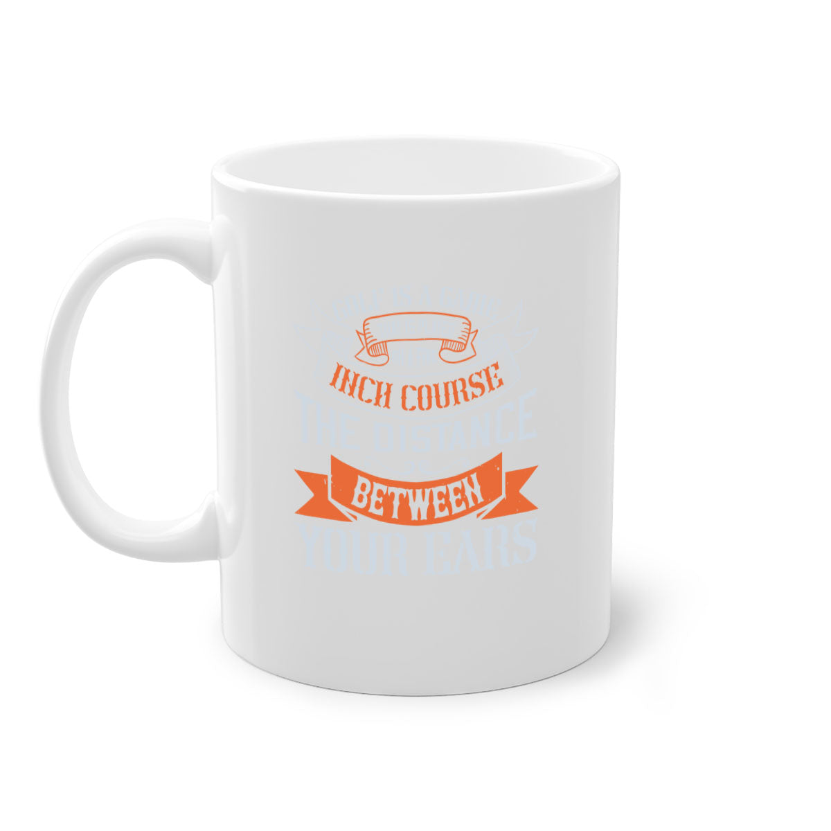 A stylish two-tone ceramic coffee mug with a glossy finish, featuring a colored handle and interior, available in five colors.