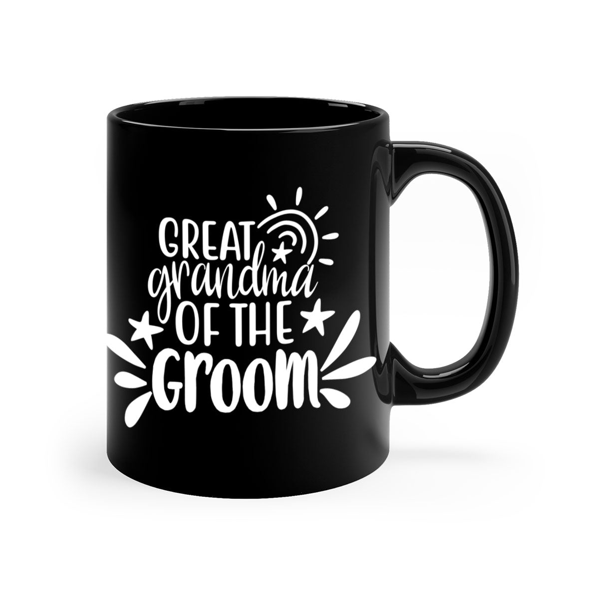 Great Grandma 21# Mug featuring a two-tone design with a colored handle and glossy finish, available in multiple colors.