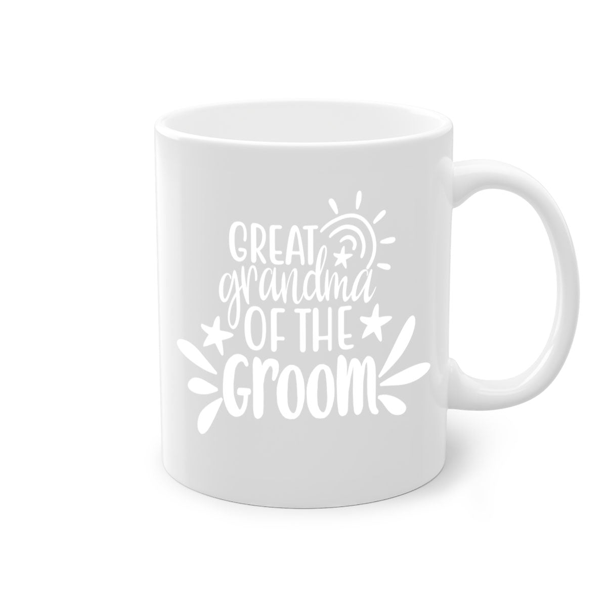 Great Grandma 21# Mug featuring a two-tone design with a colored handle and glossy finish, available in multiple colors.