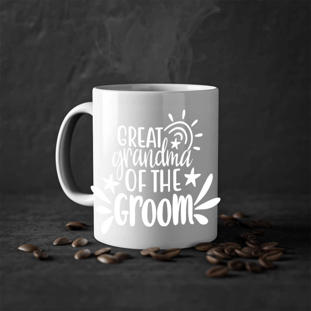 Great Grandma 21# Mug featuring a two-tone design with a colored handle and glossy finish, available in multiple colors.