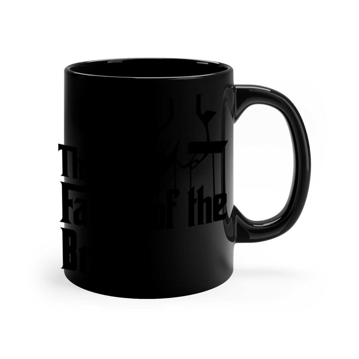 Groomsmen 26# Mug featuring a glossy finish with a colored handle and interior, available in multiple colors.
