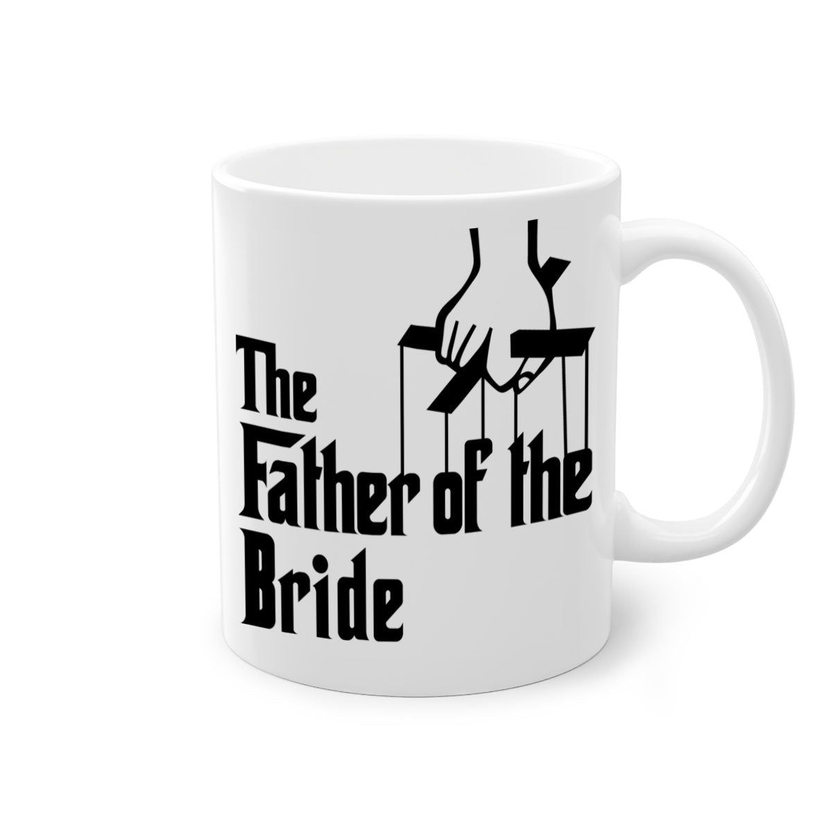 Groomsmen 26# Mug featuring a glossy finish with a colored handle and interior, available in multiple colors.