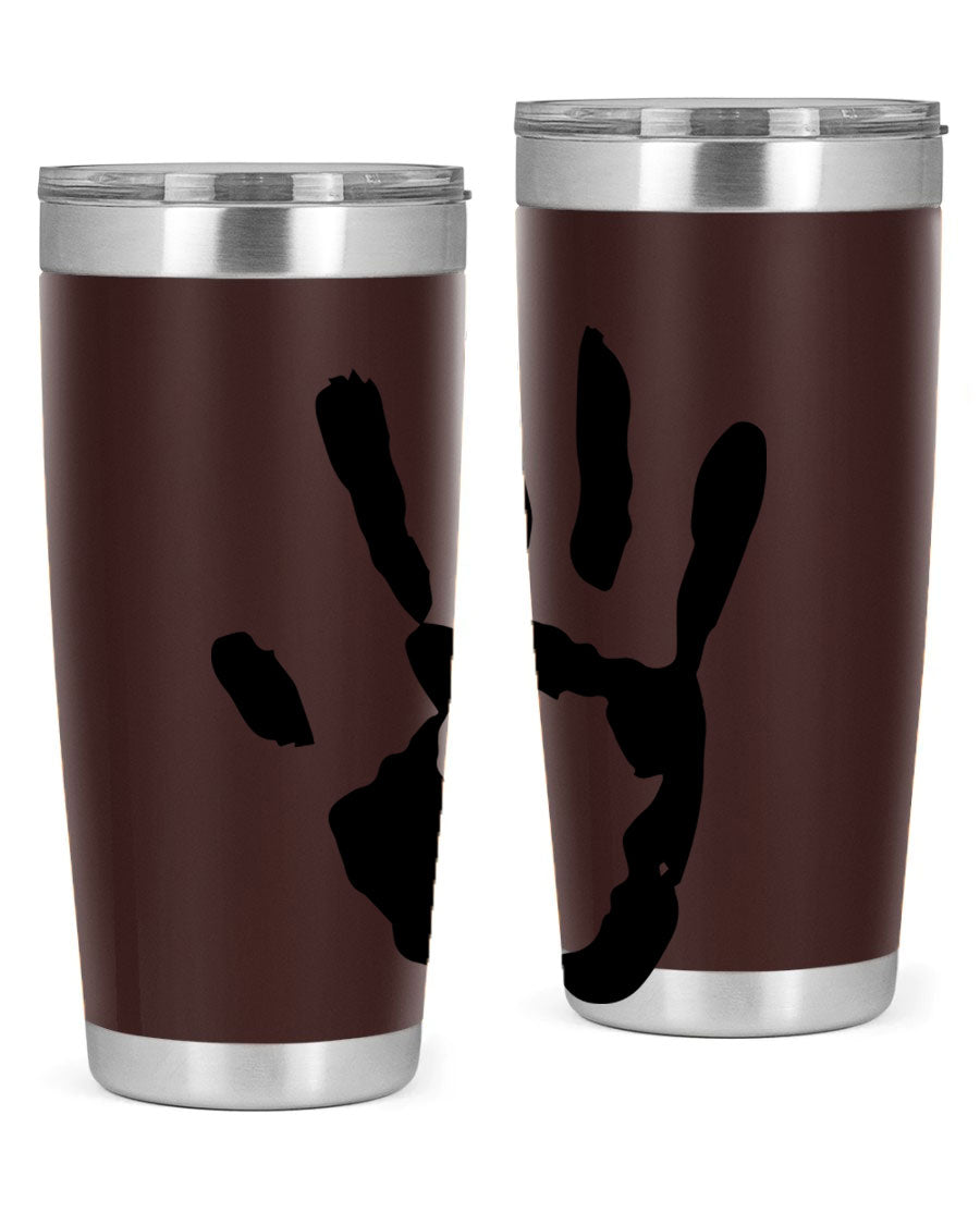 Cotton tank top featuring a hand with Africa design and inspiring phrases, perfect for casual wear.