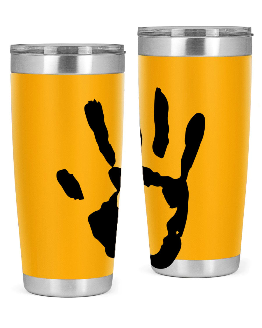 Cotton tank top featuring a hand with Africa design and inspiring phrases, perfect for casual wear.