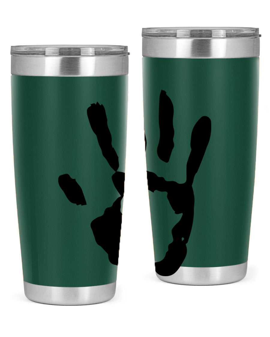 Cotton tank top featuring a hand with Africa design and inspiring phrases, perfect for casual wear.