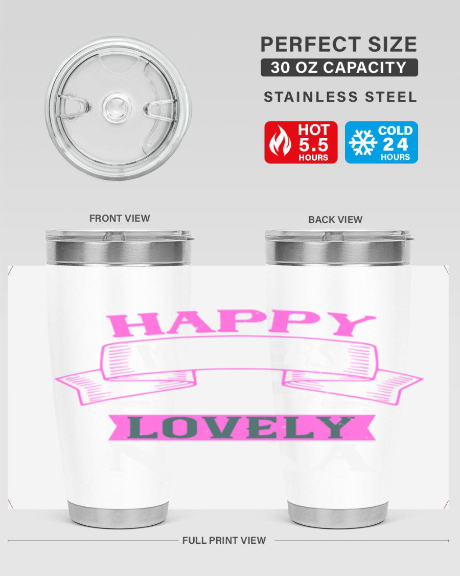 A stylish stainless steel tumbler with a heartfelt Mother's Day message for Nana, available in 20oz and 30oz sizes.