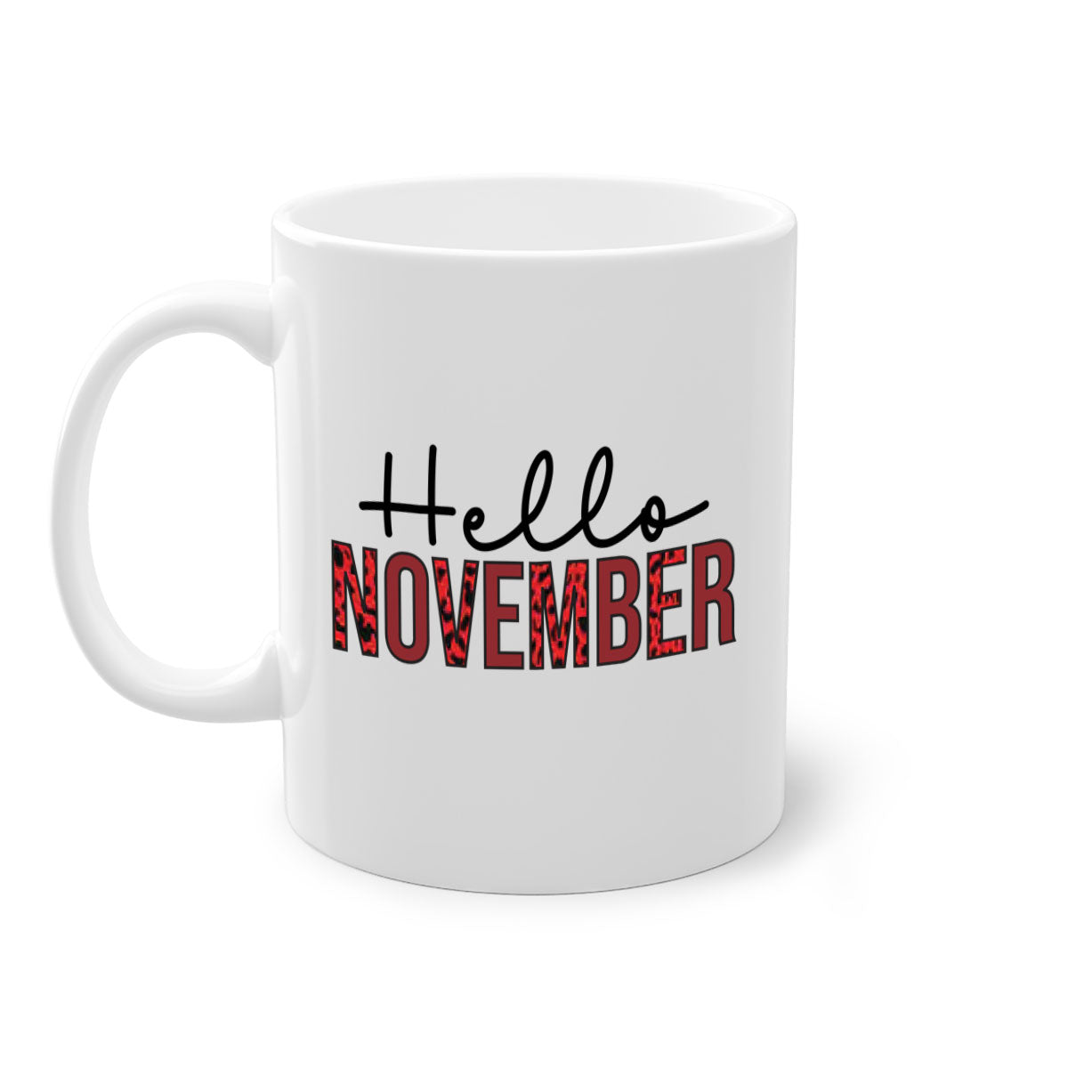 Harvest Blessings 262# Mug featuring a two-tone design with a colored handle and glossy finish, available in multiple colors.