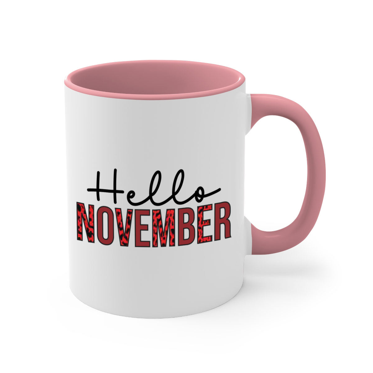 Harvest Blessings 262# Mug featuring a two-tone design with a colored handle and glossy finish, available in multiple colors.