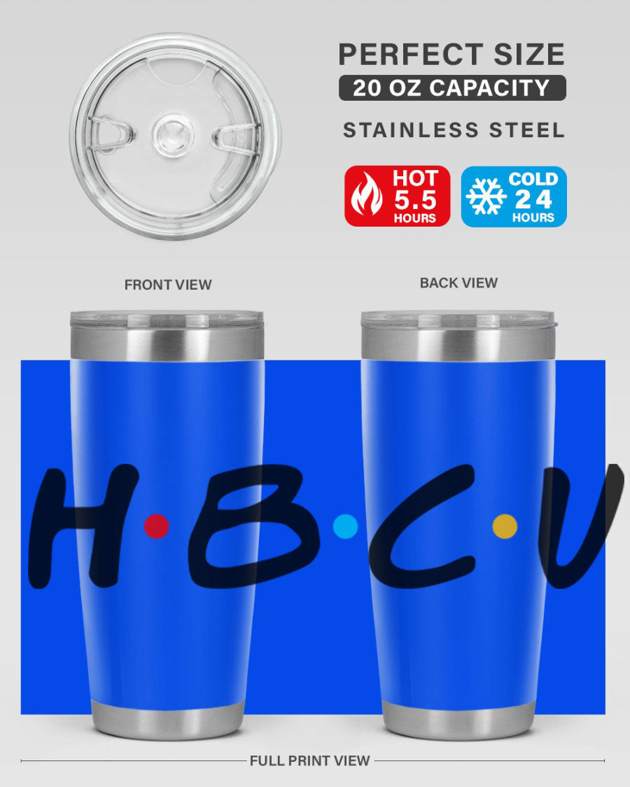 HBCU 138# Cotton Tank featuring bold black words and phrases, perfect for casual wear and showcasing HBCU pride.