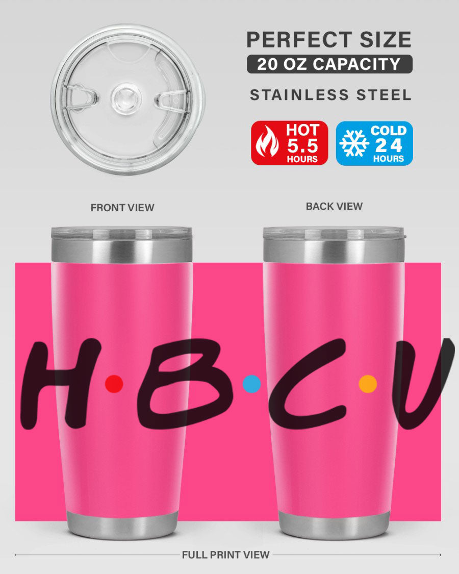 HBCU 138# Cotton Tank featuring bold black words and phrases, perfect for casual wear and showcasing HBCU pride.