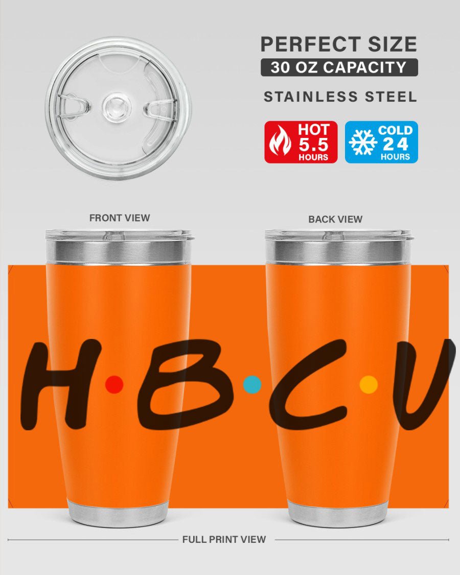 HBCU 138# Cotton Tank featuring bold black words and phrases, perfect for casual wear and showcasing HBCU pride.