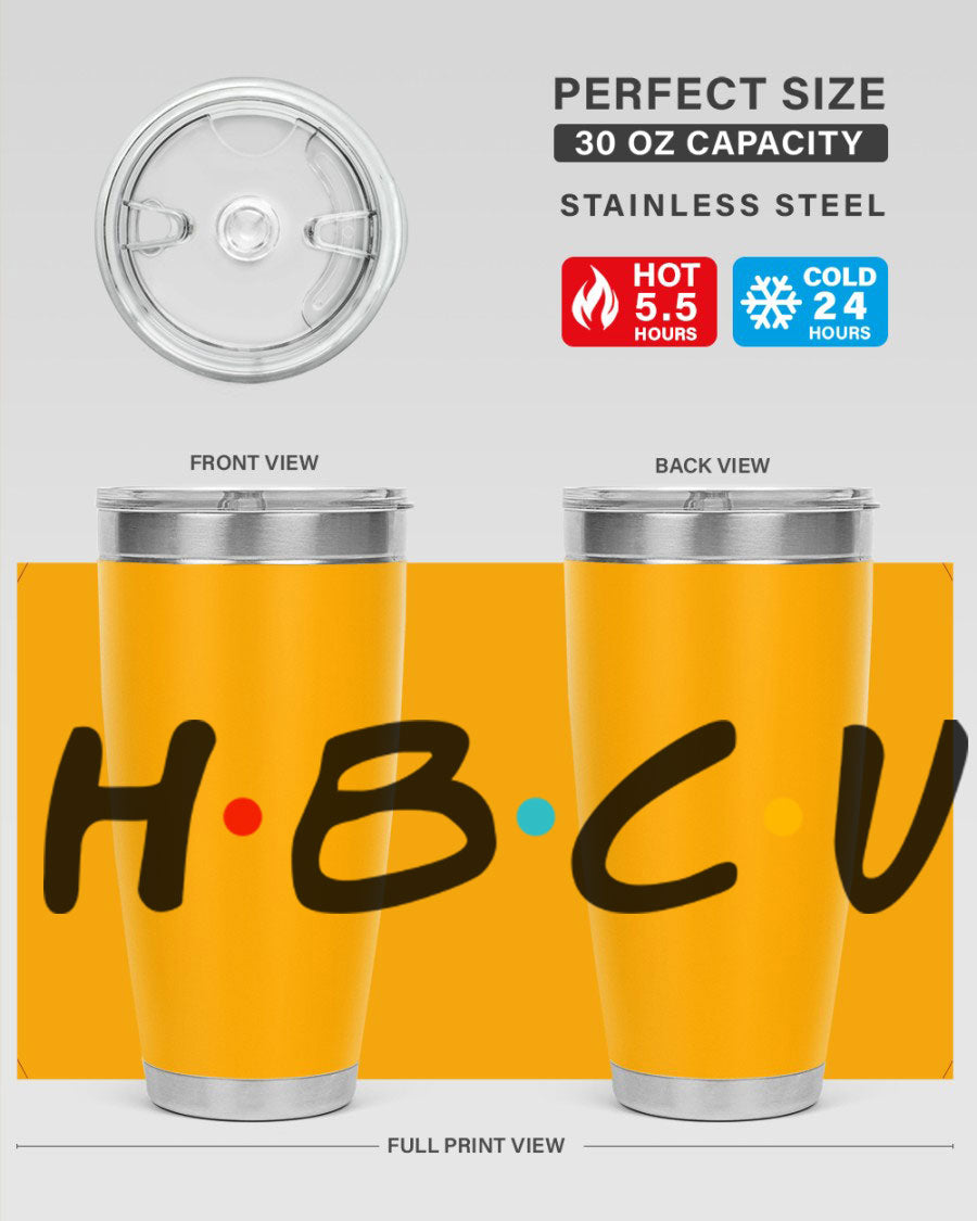 HBCU 138# Cotton Tank featuring bold black words and phrases, perfect for casual wear and showcasing HBCU pride.