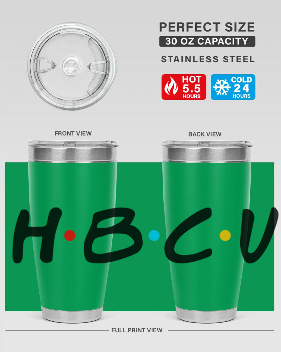 HBCU 138# Cotton Tank featuring bold black words and phrases, perfect for casual wear and showcasing HBCU pride.