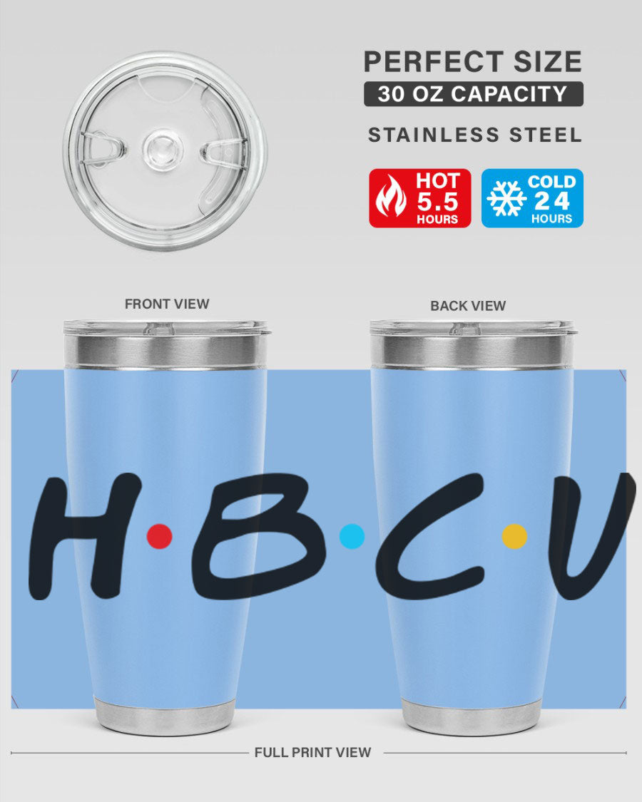 HBCU 138# Cotton Tank featuring bold black words and phrases, perfect for casual wear and showcasing HBCU pride.