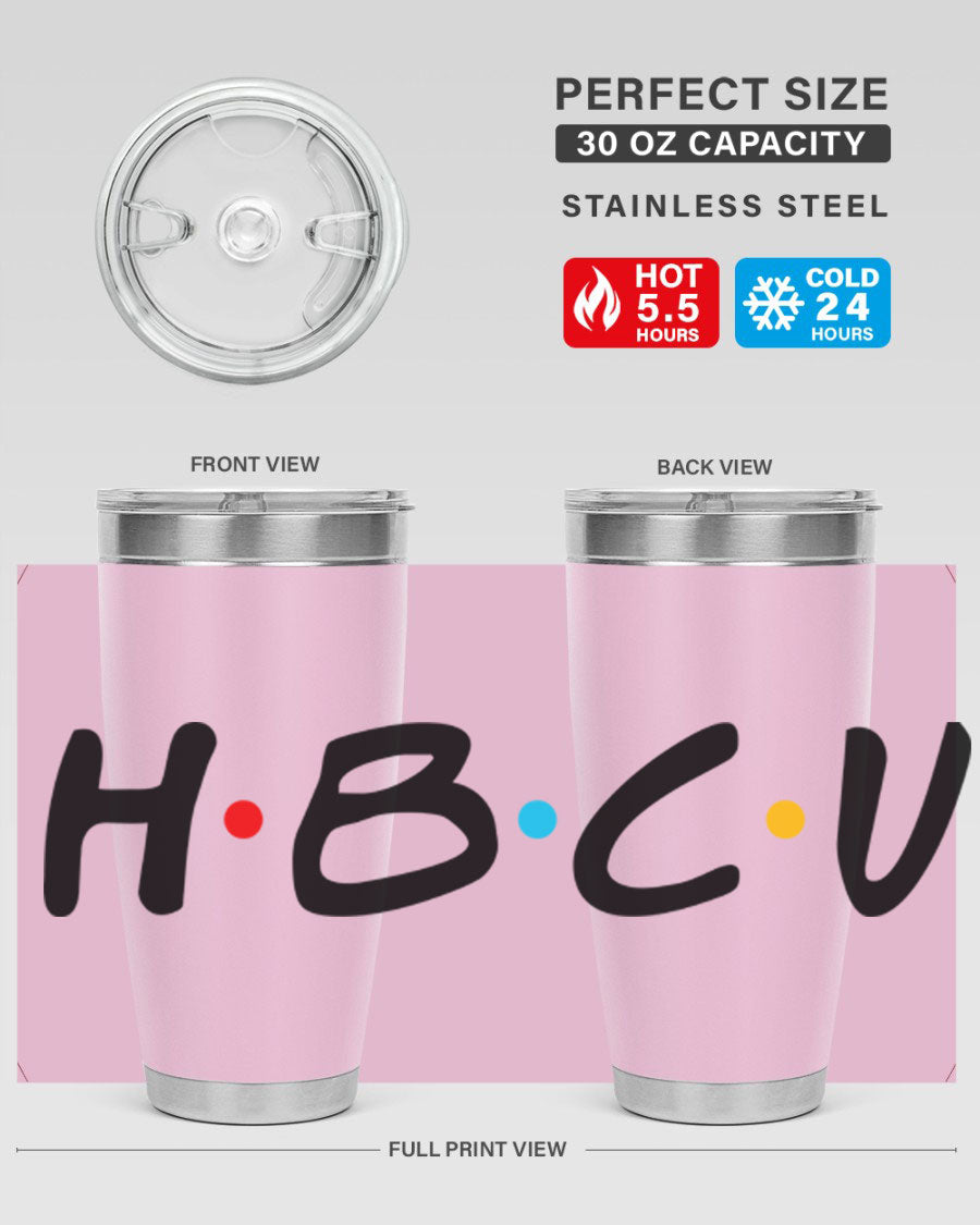 HBCU 138# Cotton Tank featuring bold black words and phrases, perfect for casual wear and showcasing HBCU pride.