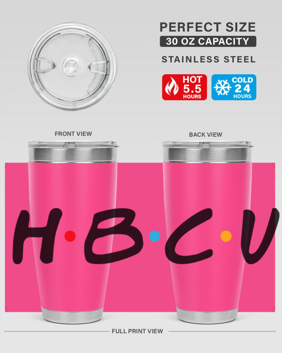 HBCU 138# Cotton Tank featuring bold black words and phrases, perfect for casual wear and showcasing HBCU pride.