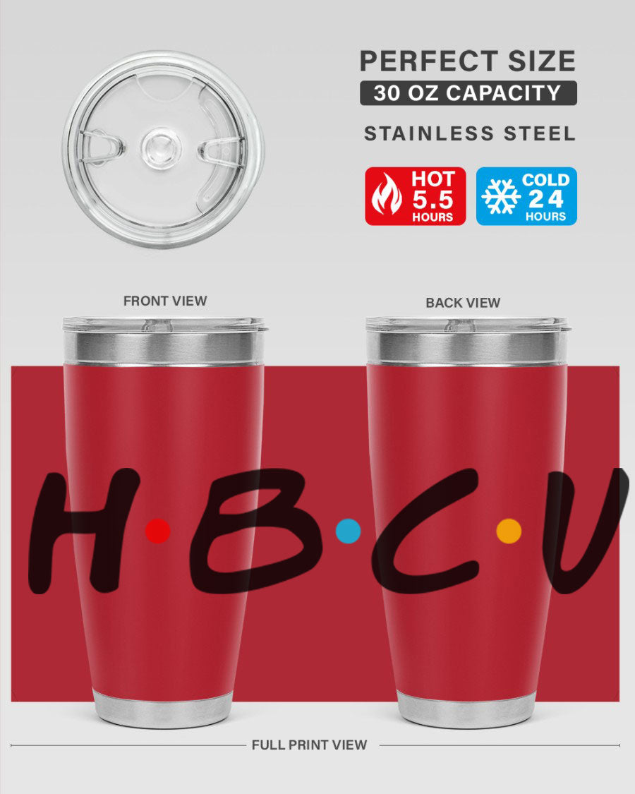 HBCU 138# Cotton Tank featuring bold black words and phrases, perfect for casual wear and showcasing HBCU pride.